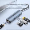 SAMZHE USB-C концентратор с Gigabit Ethernet (4-в-1)