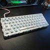 Игровая механическая клавиатура XEANIXIE H60C с ЧПУ-алюминиевым сплавом, открытым корпусом, магнитным быстрым триггером, 800 Гц, RGB, проводная, японская