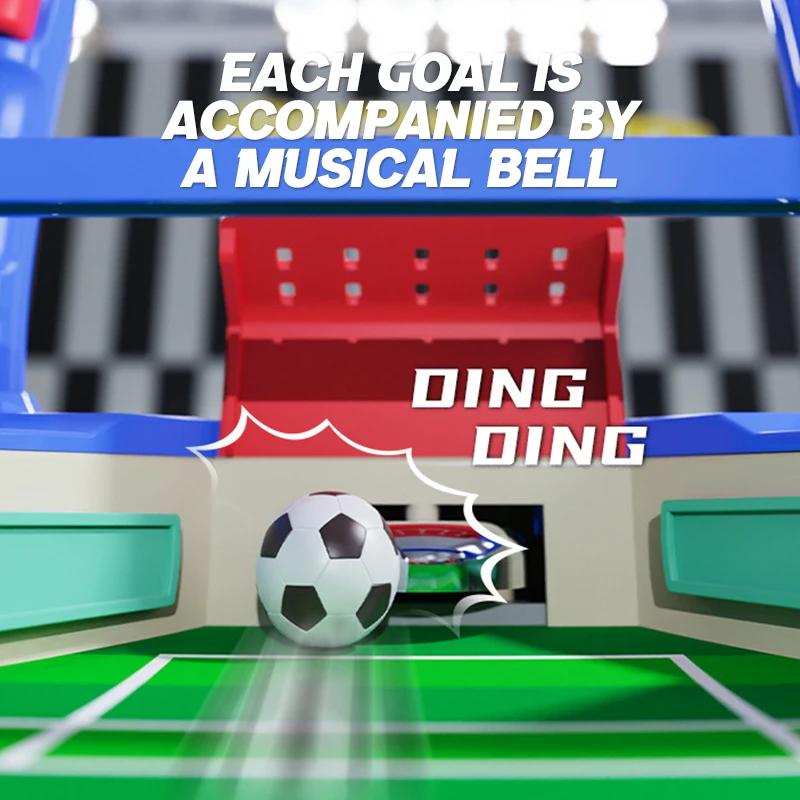 Non-Toxic Tabletop Soccer Board Games Educational Toy Outdoor Portable Multigame Newest Tabletop Desktop Football Toys For Children Kids Gifts