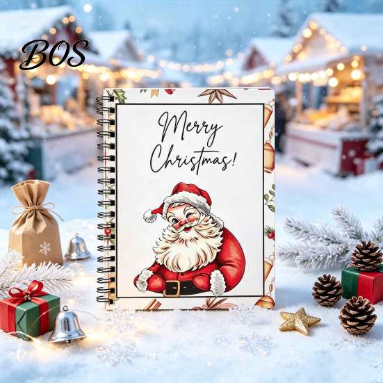 Christmas Card Holder Book Merry Book, Sturdy Holiday Greeting Holder, Decorative Gift Presenter for Wife Girlfriend Mother Stocking Stuffers Adults