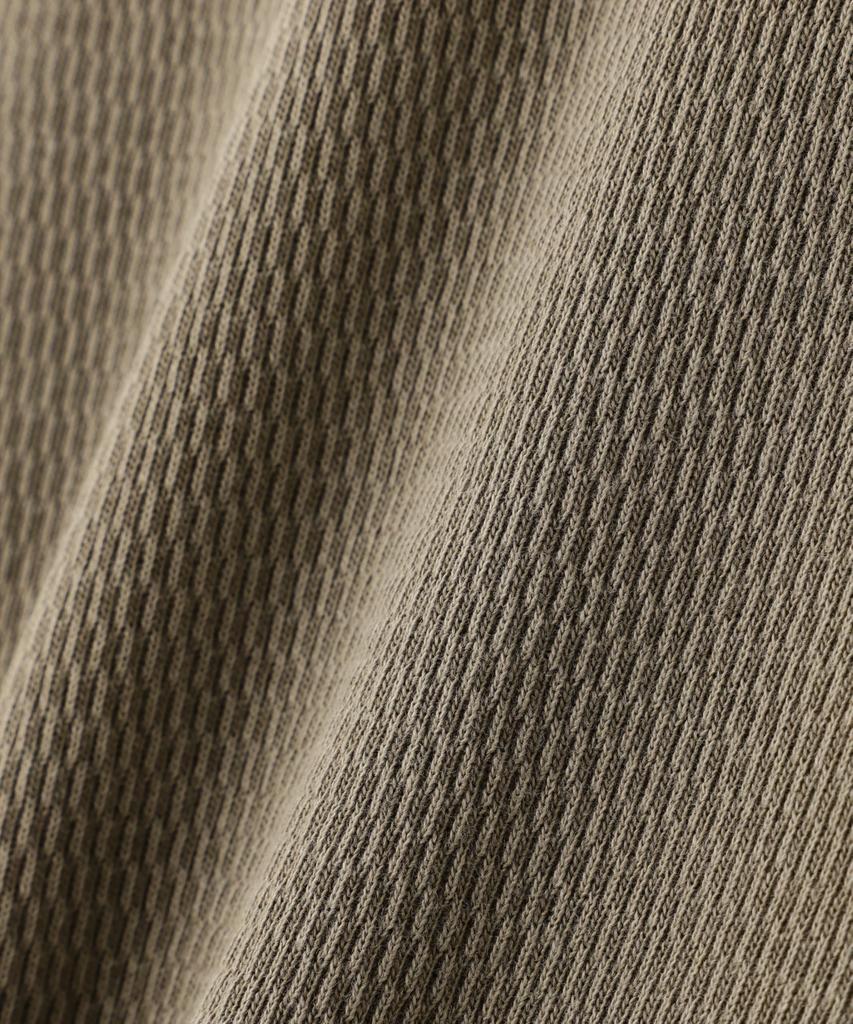 AVIREX Fade Wash Honeycomb Waffle Long Sleeve Size XL Olive T-Shirt, Men's T-Shirt, (310), (Product Code 783-5130010)