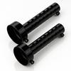 Inner Silencer, 2.4 Inches (60 Mm), Black, 2 Pieces, For Motorcycles, Muffler, Stainless Steel,