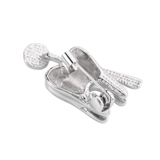 Брошь для значка/серебряного цвета, забавная булавка из стоматологической серии, элегантное украшение, креативное украшение для здоровья полости рта, мультфильм