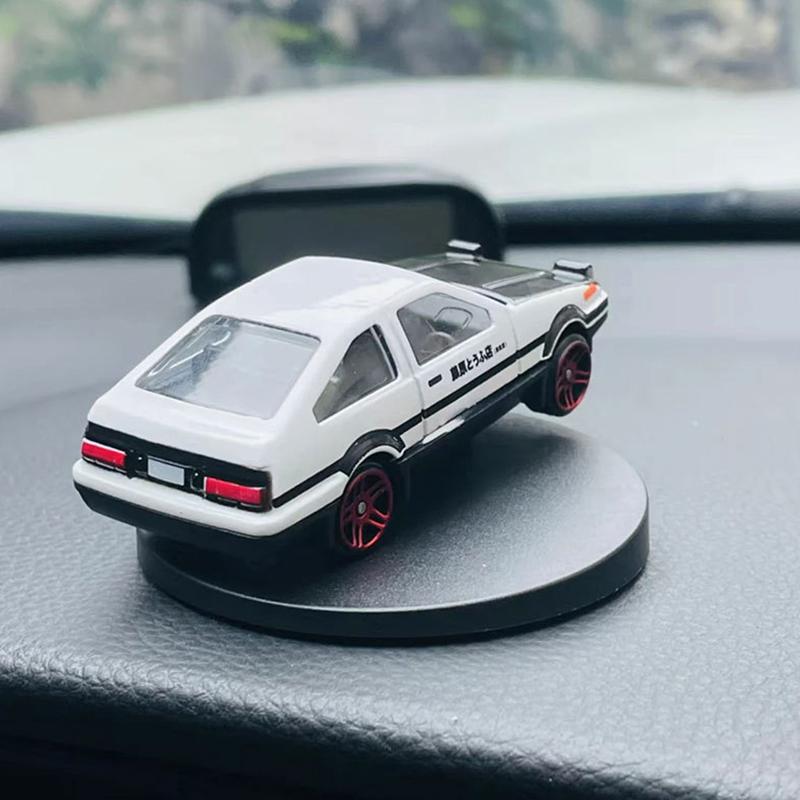Автомобильная центральная консоль украшения Ae86 литые модели автомобилей игрушки поворот на 360° металл литой под давлением игрушки для автомобилей Fujiwara Tofu Car
