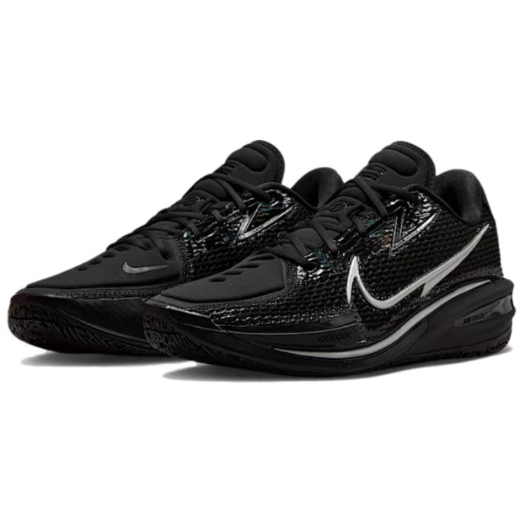 Nike Эйр Зум GT. Кроссовки для баскетбола Cut 1 Унисекс Черные Азиатская версия Повседневные CZ0176-006