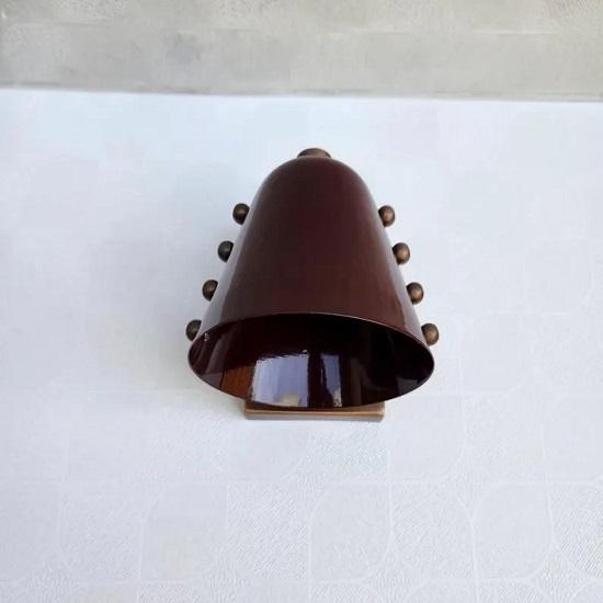 Ручная работа, латунные конические настенные светильники, освещение в стиле mid-century modern