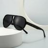 New  European And American Trendy Ins Style Pilot Decoration Modern Charm Polarized Sunglasses Sunglasses For Men 9314