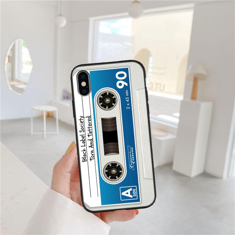 CJ26 Cassette Vintage Tape Soft Shell Phone Case for Xiaomi Xiaomi Poco M4 M5 M6 M7 X3 X6 X7 F8 Ultra Pro GT NFC