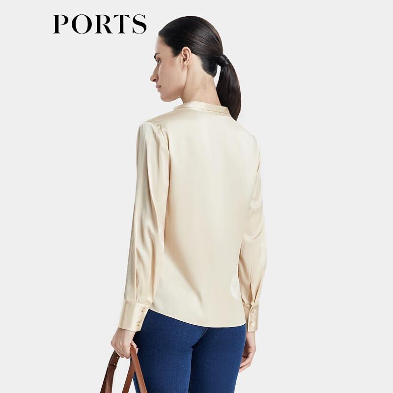 PORTS Women's Scarf-Collar Blouse
