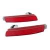 Car Rear Bumper Reflector Lamp Light Left+Right Lens For Nissan Sentra Infiniti