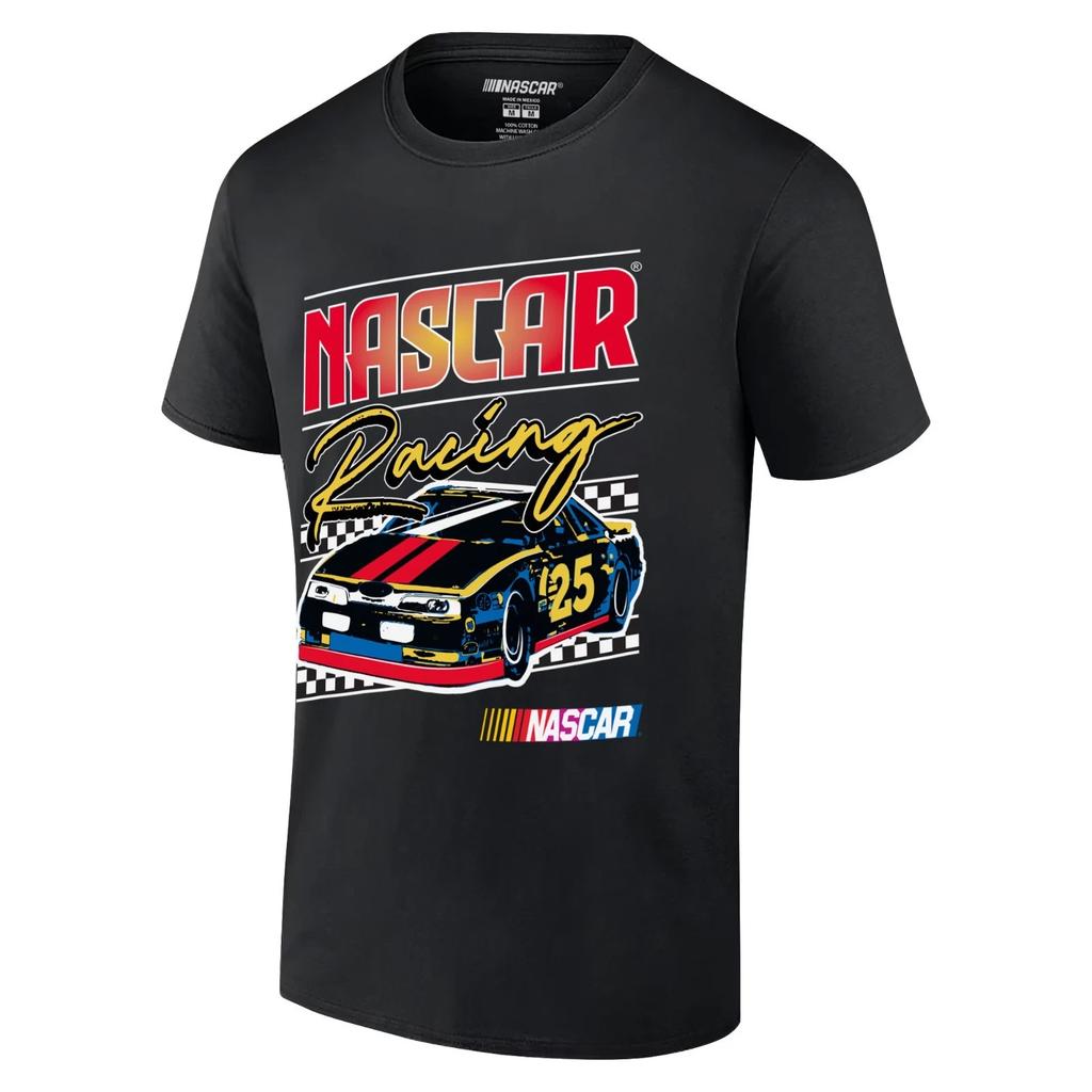 Icon Sports Official Licensed Nascar Fan Cotton Tee Adults Black 552