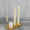 Church Party Match Large Cylinder Rib Clay Tools Plastic Stripe Long Pole Soap Making Candle Mold