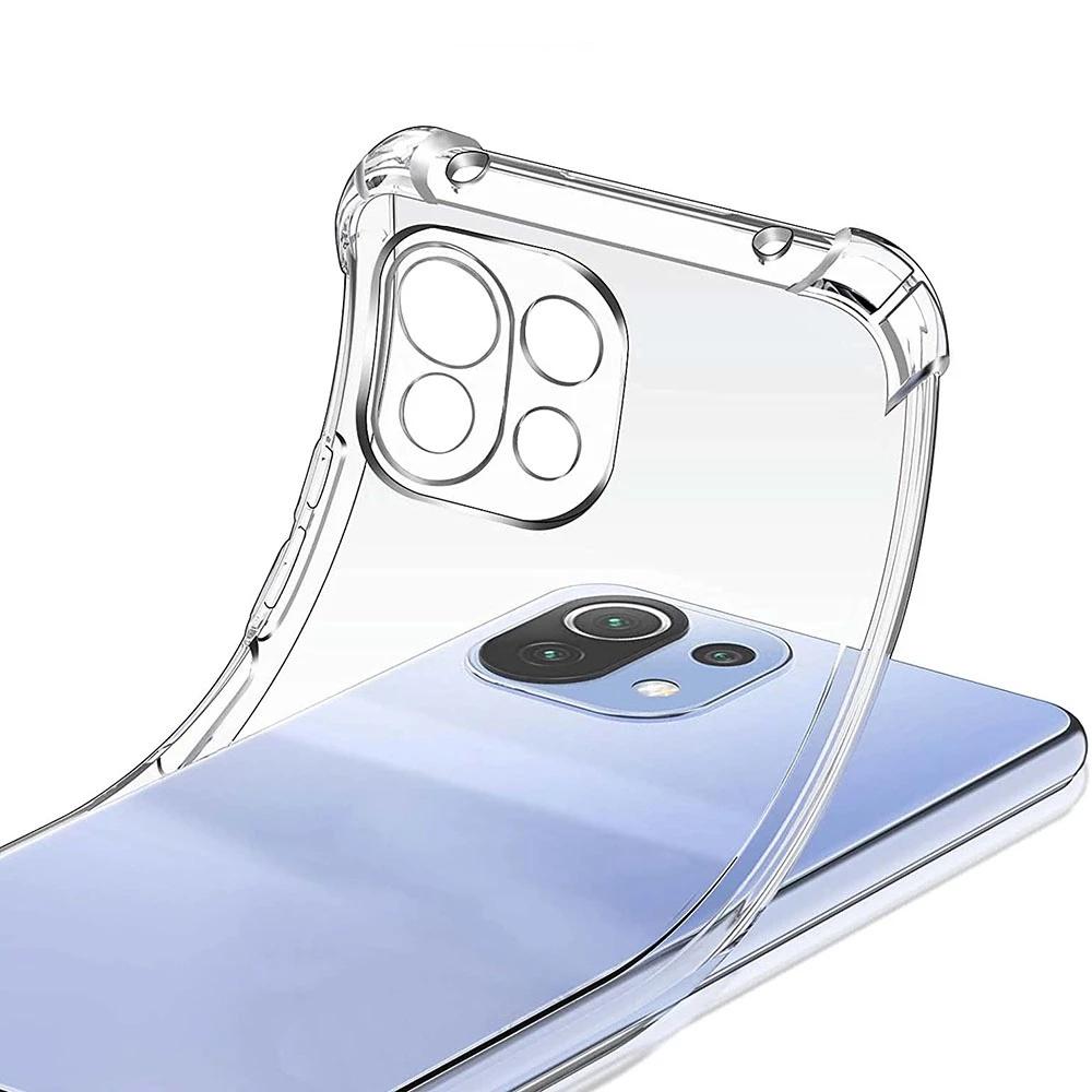 Прозрачный чехол для Xiaomi Redmi Note 14 13 12 11 10 9 8 7 Pro 12S 11S 10S 9S 8T 14C 13C 12C 10C14T 13T 12T 11T 10T 9T Pro F3 F4 GT F5 F6 Pro C65 C75