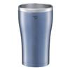 Кружка-стакан Zojirushi Mahobin из нержавеющей стали с двойной вакуумной теплоизоляцией и холодной изоляцией 450 мл, прозрачная синяя SX-DN45-AC