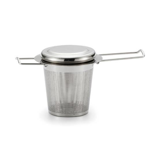 Удобный мелкоячеистый быстрый слив из нержавеющей стали, бытовой чайный магазин, ручной ситечко для листьев для гостиной, травяной