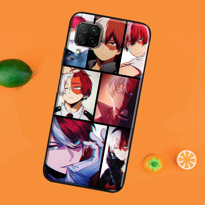 Чехол для телефона аниме Shoto Todoroki для Huawei P40 Lite P20 P30 Pro Nova 5T P Smart Z 2019 2021 Honor 50 10i 8X 9X