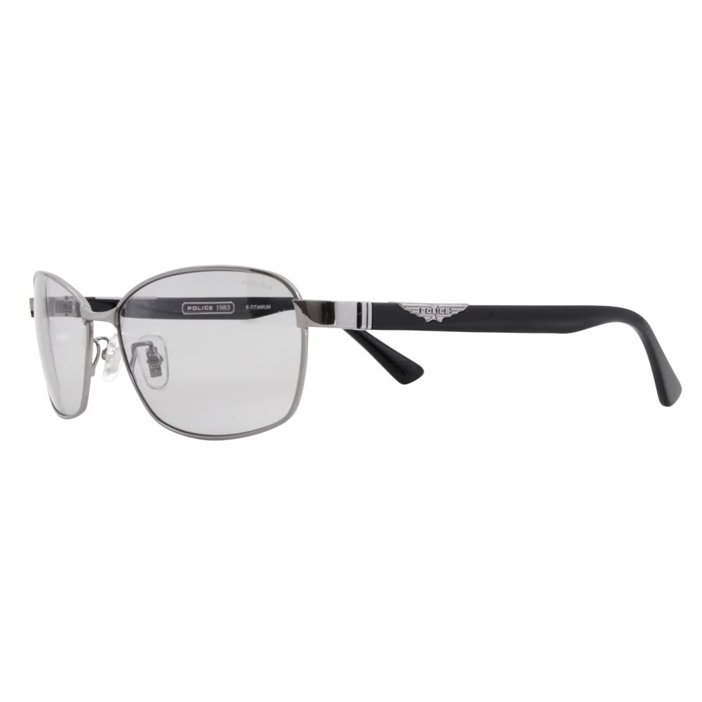 Sunglasses SPLG36J 568N 60 2023 Model ORIGINS Metal Full Rim Square Titanium [Police] Men's