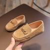 Boys Loafers Spring Autumn Moccasins Slip-on Fashion British Style Shallow Children's Flat Shoes Solid Color Kids Causal Shoes