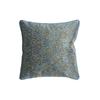 Coussin - DKD Home Decor - Bleu Velours Doré - 45x45 Cm - Déhoussable - Design Contemporain