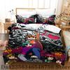 Scott Pilgrim Takes Off Bedding Set Single Twin Full Queen King Size Bed Set Adult Kid Bedroom Duvetcover Sets Bed Sheet Set