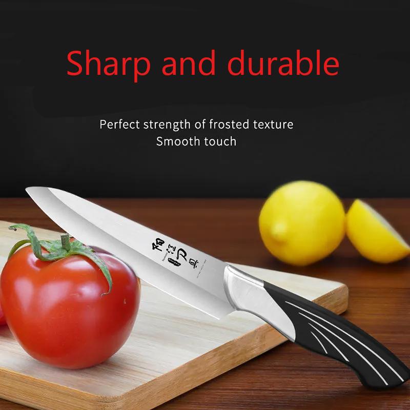 Stainless Steel Fruit Knife Kitchen Paring Cutter Cleaver Fishing Knives Vegetables Peeler BBQ Camping Tools