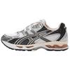 GEL Nimbus 10.1 Устойчивые к истиранию Низкие Повседневные Беговые Кроссовки Унисекс Белый Черный Серый 1203A543-104