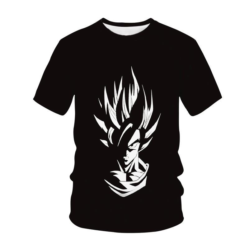 Summer Animation Anime Men's and Women's Summer Casual Clothes Wukong Top 3D T-shirt