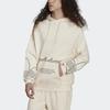 adidas Оригинальный свитшот с капюшоном и карманом кенгуру с трилистником, мужские топы, белый H13462