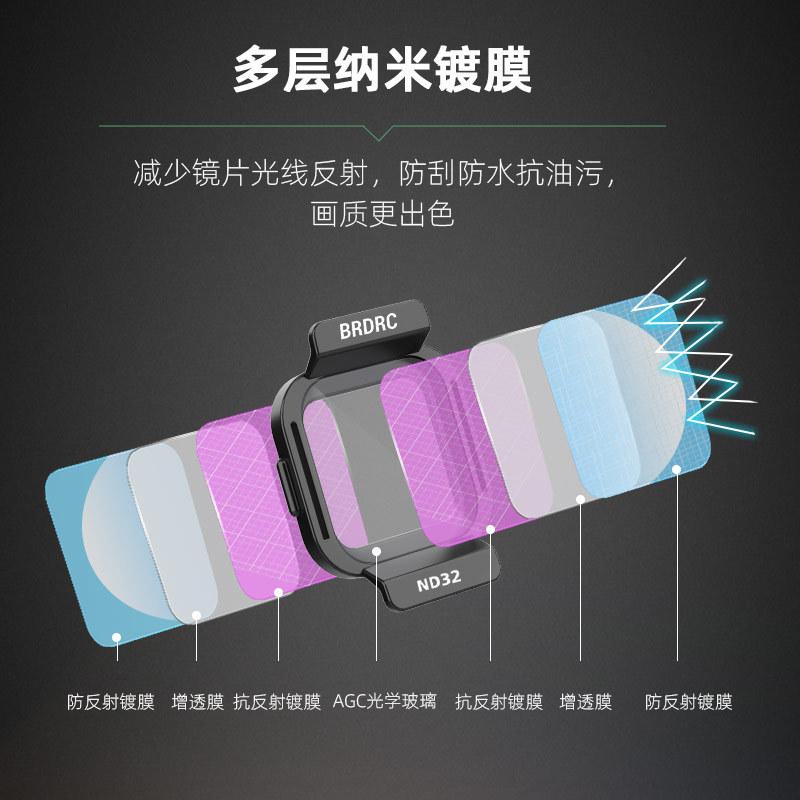 2025 for DJI FLIP Filter Set ND8 Dimmer CPL Polarizing Filter UV Protection Lens Accessories