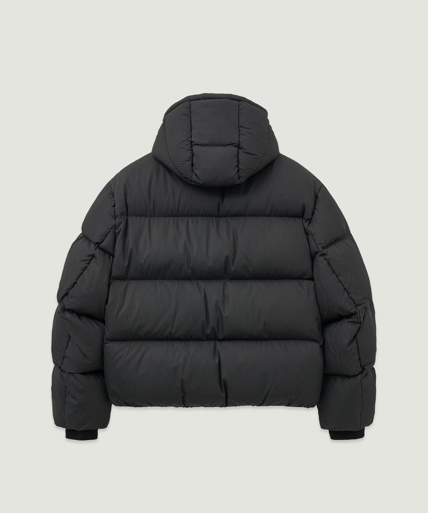 Lmood Glow Hoodie Duck Down Puffer Jacket Black
