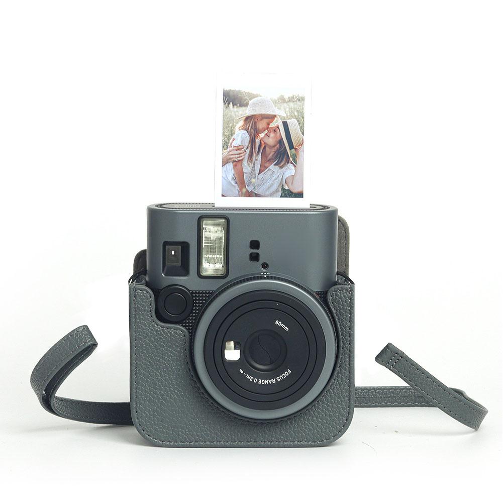 Чехол для камеры Fujifilm Instax Mini 41 из ПУ кожи для аксессуаров для моментальной печати Защитный Min E6T5