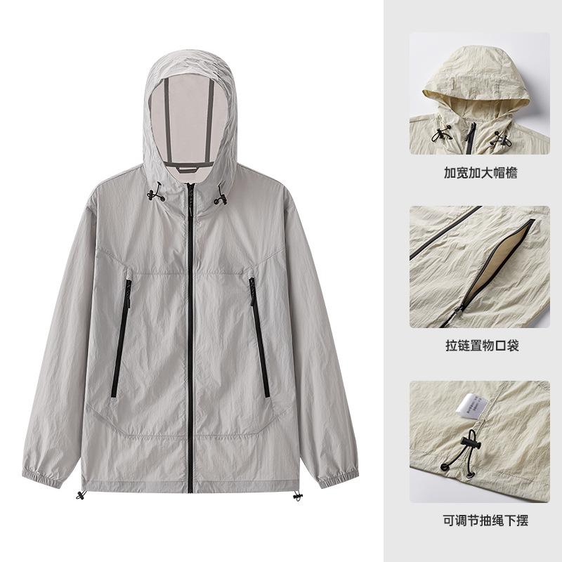 Солнцезащитная одежда мужская и женская летняя для улицы защита от УФ-лучей солнцезащитная одежда ультратонкая дышащая одежда для кожи мужская одежда для рыбалки