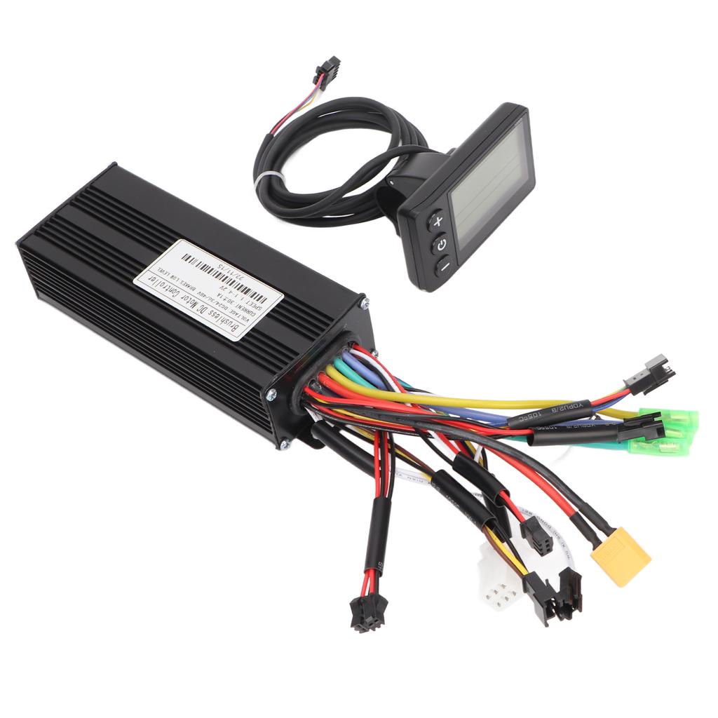DC 24V 36V 48V 30A Контроллер синусоидальной волны S866 ЖК-дисплей Комплект контроллера двигателя электровелосипеда для