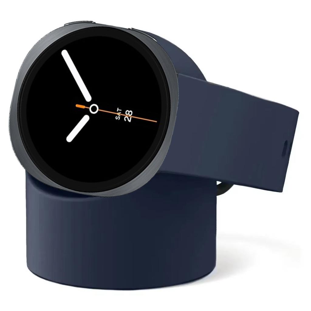 Силиконовая зарядная подставка для Samsung Galaxy Watch 8/7/6/5/4 40мм 44мм Ultra 2026 Зарядная станция Место для хранения Часы 8 Classic 46мм