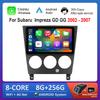 9 '' Touch Screen Android OS for Subaru Impreza GD GG 2002 - 2007 GPS Navigation Car Video Multimedia Player WiFi BT Head Unit