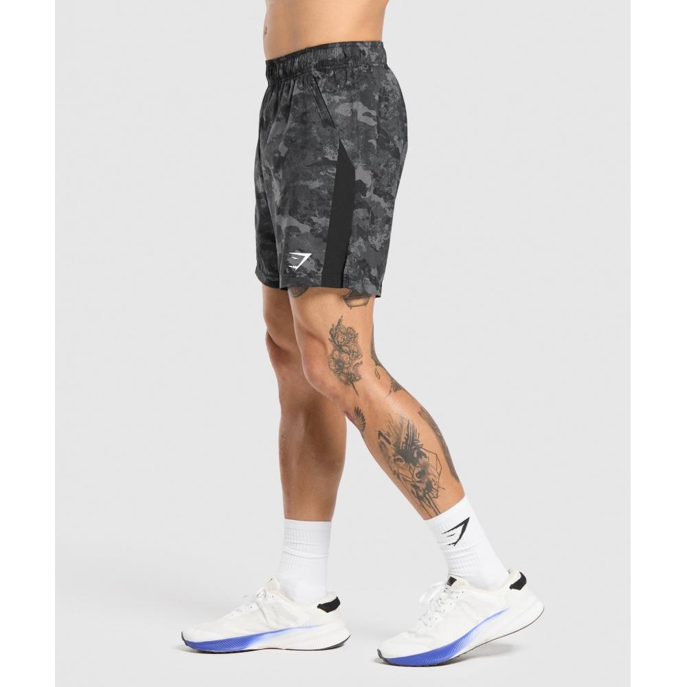 Gymshark Спортивные шорты 7 графитовый серый черный A1b3l Gc9v