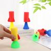 Bouncing Spring Rocket Toys Kids Jumping Launcher Party Favors Pinata Fillers Birthday Gifts Classroom Prizes Goodie Bag Fillers
