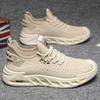 Men's Shoes New Spring and Summer Men's Fly-woven Breathable Casual Tooling Shoes Platform Driving Shoes Outdoor Sports Running Shoes