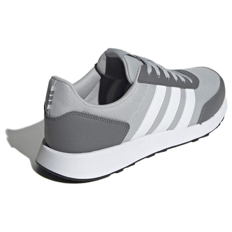Adidas Беговые кроссовки Run 50s из удобной ткани, прочные, дышащие, с низким верхом, унисекс, серые IG6553