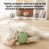 Игрушка для кошек, разноцветный сизальный шарик, шерстяной шарик, дразнящий кошачий шарик, плюшевый самоучитель, чтобы избавиться от скуки и противостоять кусанию зубов, скрежетующая палочка, дразнящие принадлежности для кошек