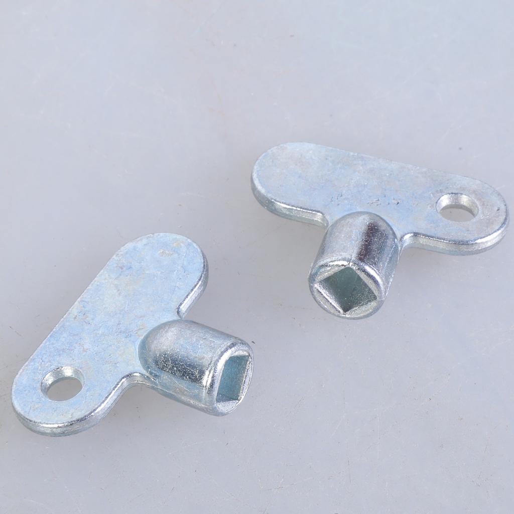 10 шт. Кран для воды радиатора, сантехнический ключ для стравливания воздуха, инструмент-ключ для радиатора, ключ для выпускного клапана радиатора для стандартных отопительных клапанов