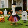 Funny Halloween Porch Goose Outfits Creative Fall Goose Clothes  Halloween Decorations