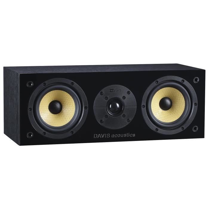 Enceinte centrale - Davis Acoustics - Balthus 10 - 80 Watts - Frêne Noir - Filaire