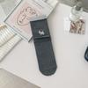Женские осенние новые простые носки-гольфы с милой вышивкой в виде мультяшных собачек