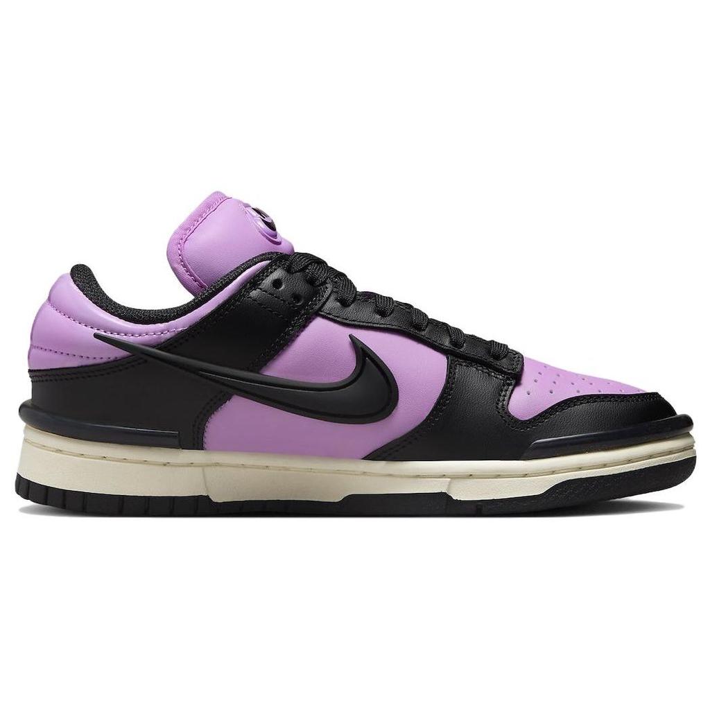 Nike Женские кроссовки Dunk Low Twist Black Rush Fuchsia Pink Coconut-Milk DZ2794-500