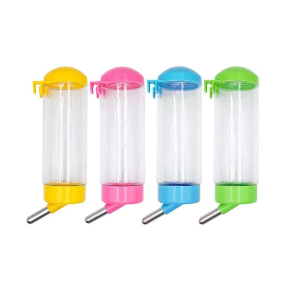 400/500 мл Диспенсер для воды для питомцев Поилка для хомяка Кролика Подвесная бутылка Поилка Автоматическая Головка для питья для кошки собаки Трубка Фонтан