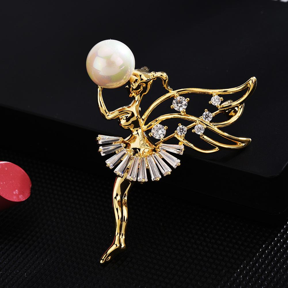 Senior Brooches Flower Leaf Brooch Pins for Women Suit Pendant Fashion Brooches Jewelry