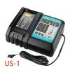 18V 20000mAh Rechargeable Power Tools Battery for Makita with LED Li-ion Replacement LXT BL1860B BL1860 BL1850+3A Charger