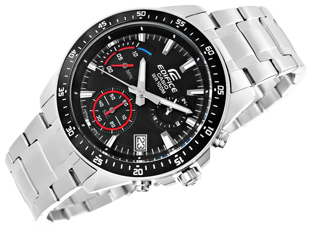Men's Watch CASIO EDIFICE EFV-540D-1AVUEF + BOX