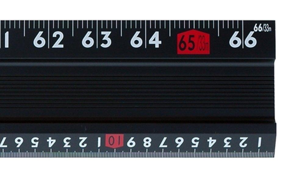 Shinwa Sokutei Aluminum Cutter Ruler Super Alsuke Cut Master EX 2m 65036
